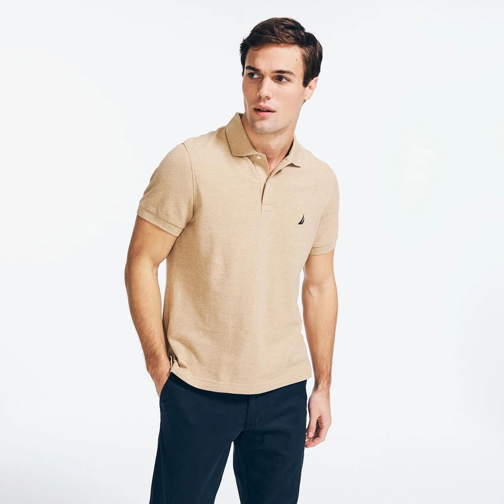 商品Nautica|Nautica Mens Slim Fit Deck Polo,价格¥121,第1张图片