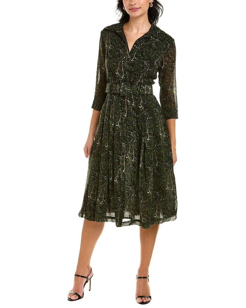 商品SAMANTHA SUNG|Samantha Sung Audrey 3 Wool Shirtdress,价格¥3155,第1张图片