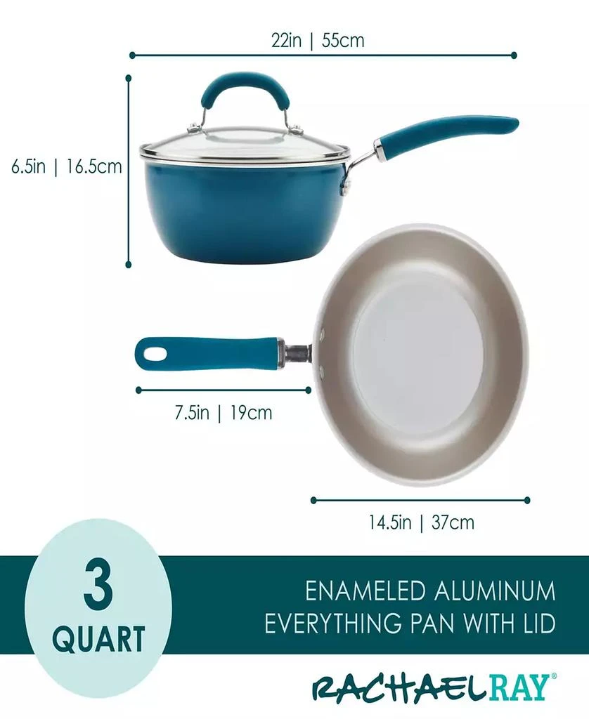 Create Delicious Aluminum Nonstick Everything Pan, 3 Qt. 商品