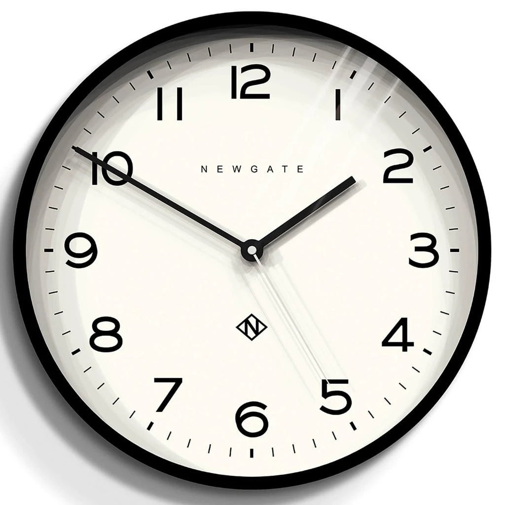 商品Newgate|Number Three Echo Wall Clock - Marshmallow Pink,价格¥402,第1张图片详细描述