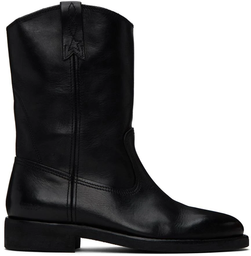 商品Golden Goose|Black Biker Boots,价格¥8003,第1张图片