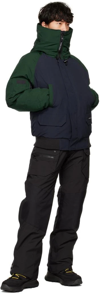 商品Canada Goose|海军蓝 & 绿色 Chilliwack 羽绒夹克,价格¥12498,第5张图片详细描述