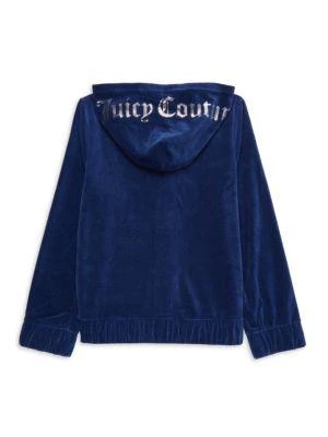 商品Juicy Couture|Girl’s Rhinestone Velour Hoodie,价格¥189,第2张图片详细描述