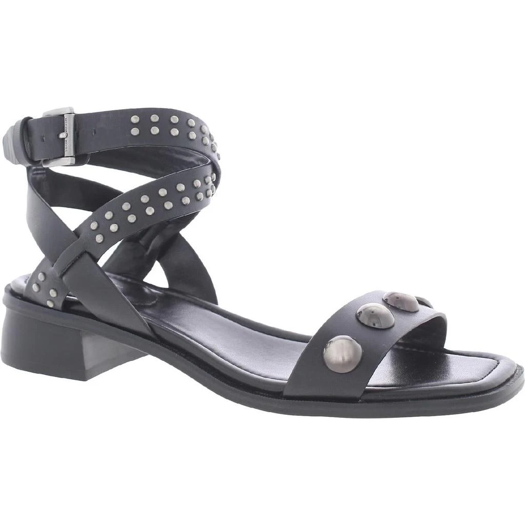 商品Michael Kors|MICHAEL Michael Kors Womens Leather Slingback Flat Sandals,价格¥609,第2张图片详细描述