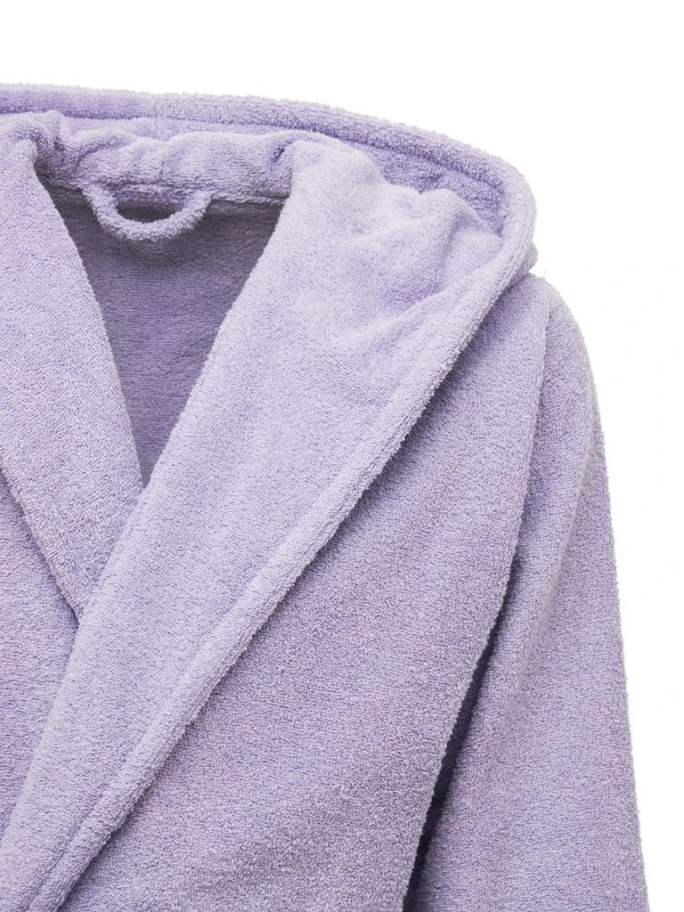 商品Tekla|Organic Cotton Bathrobe W/ Hood,价格¥1640,第4张图片详细描述