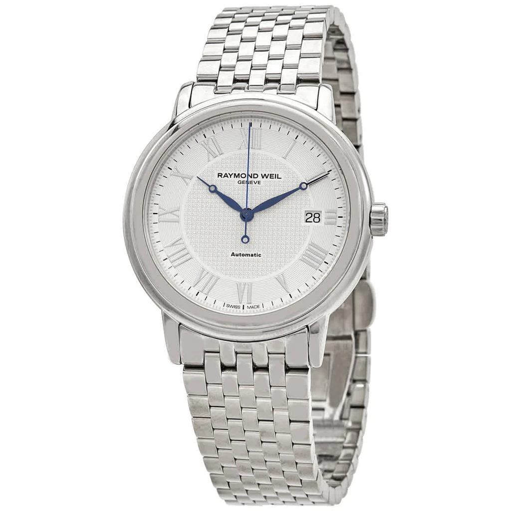 商品Raymond Weil|Maestro Automatic Silver Dial Men's Watch 2837-ST-00308,价格¥4270,第1张图片