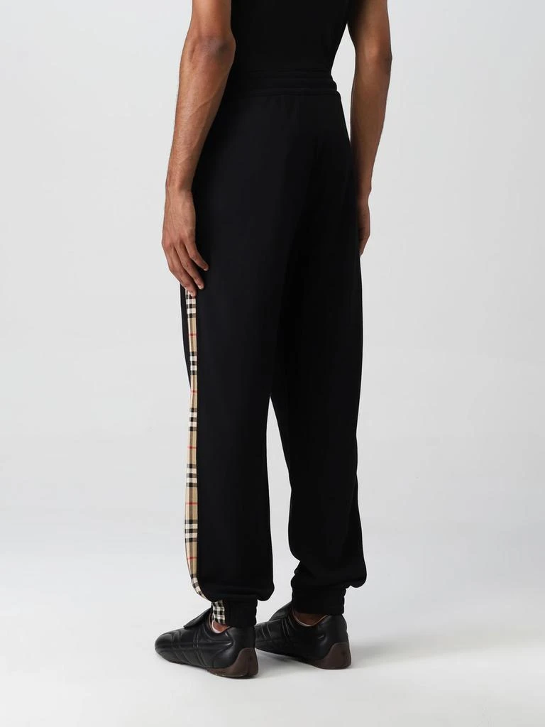 商品Burberry|Burberry jogging trousers with check bands,价格¥2972,第3张图片详细描述