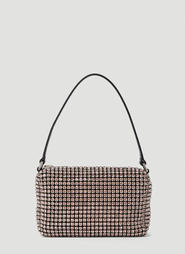 商品Alexander Wang|Heiress Medium Pouch Handbag in Pink,价格¥4282,第1张图片