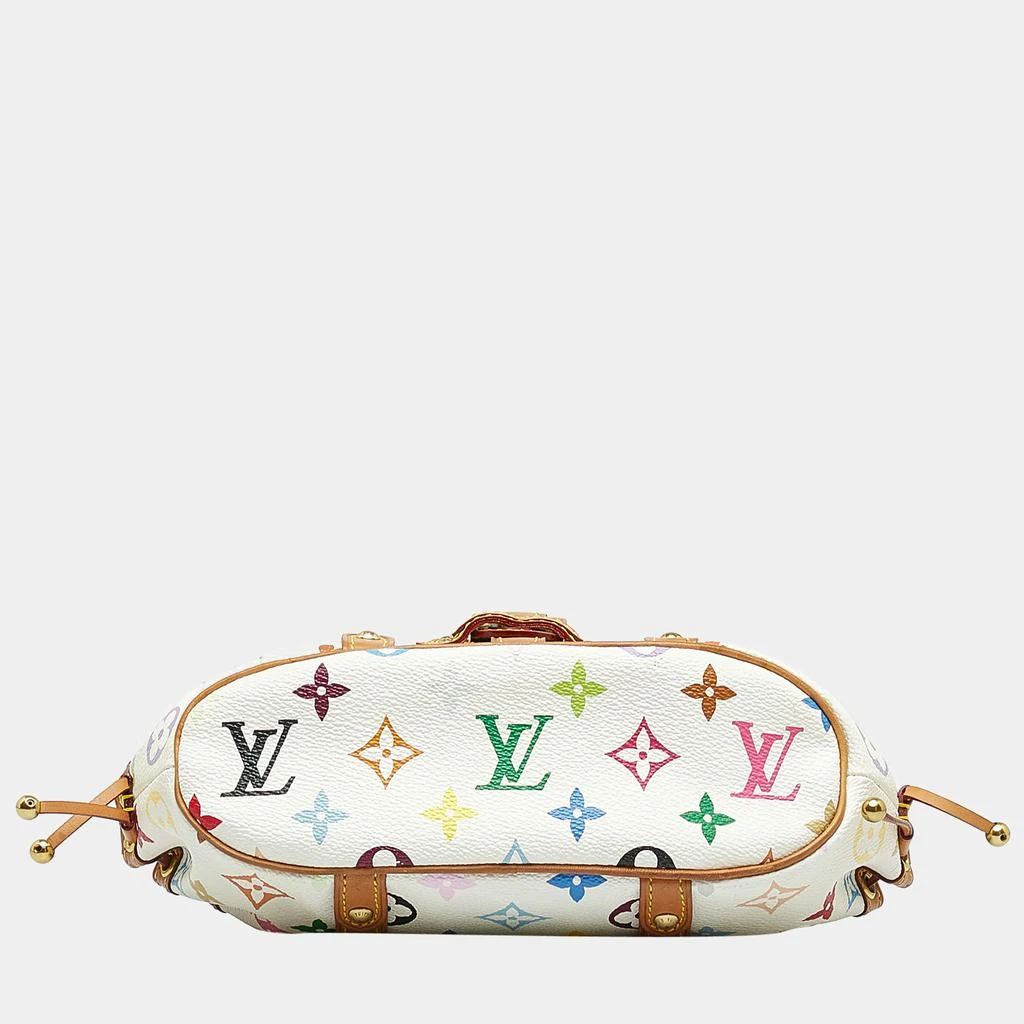 商品[二手商品] Louis Vuitton|Louis Vuitton White Monogram Multicolore Theda PM,价格¥9203,第4张图片详细描述