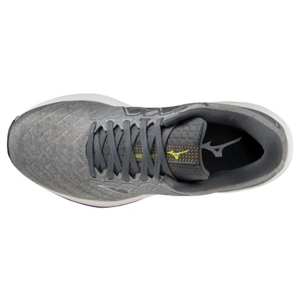商品Mizuno|Women's Inspire 18 Shoes In Ug73 Ultimate Grey-Silver,价格¥941,第3张图片详细描述