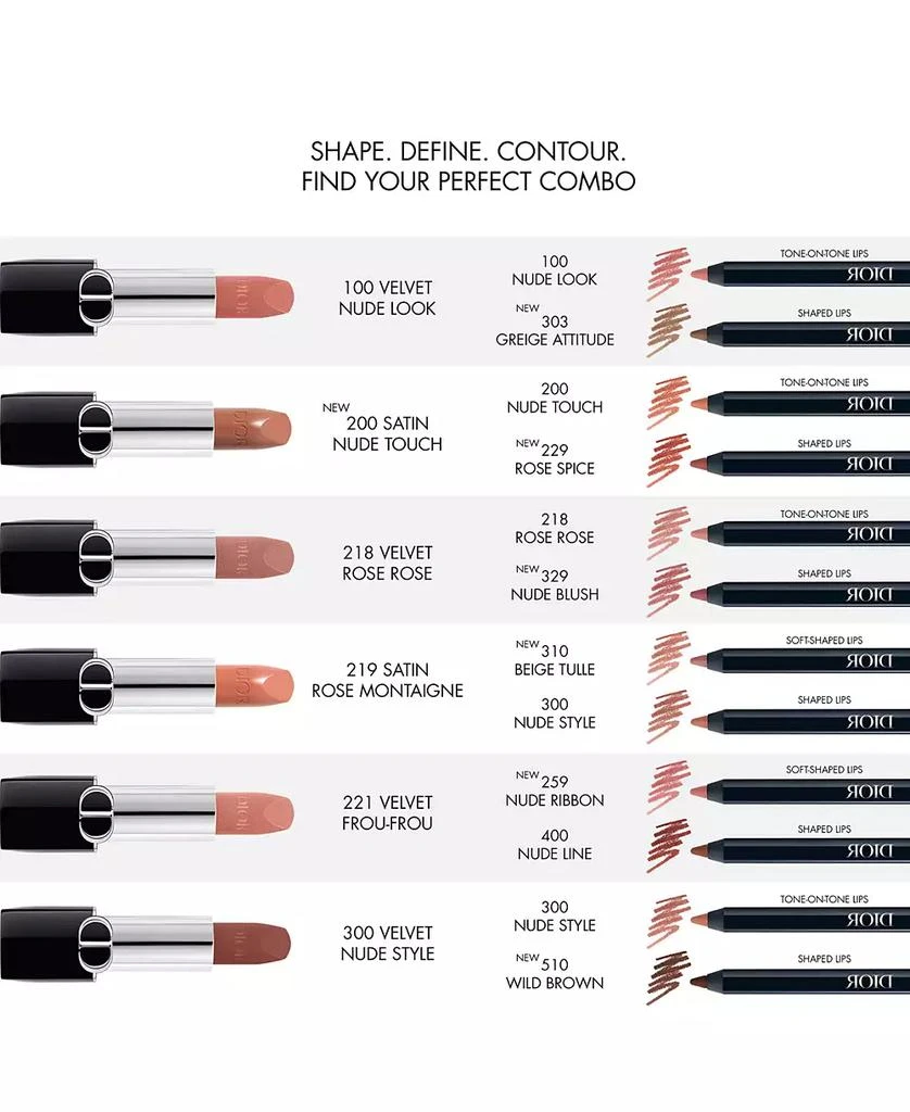 商品Dior|Rouge Contour Lip Liner Pencil,价格¥264,第3张图片详细描述