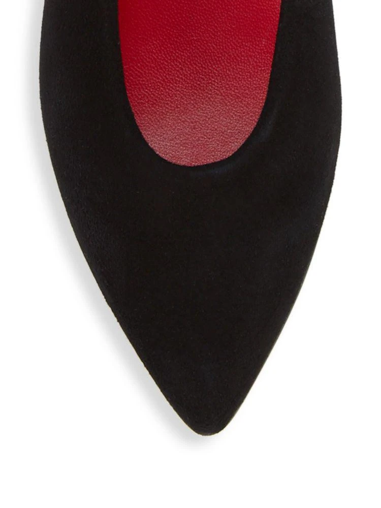 商品Stuart Weitzman|Heidi Suede Slingbacks,价格¥1026,第3张图片详细描述