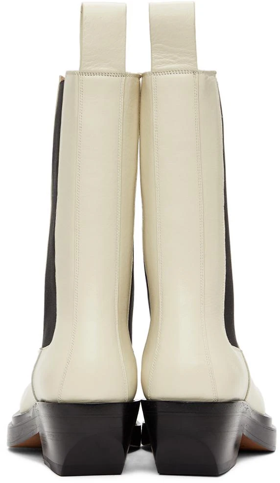 商品Bottega Veneta|Off-White 'The Lean' Chelsea Boots,价格¥12137,第4张图片详细描述