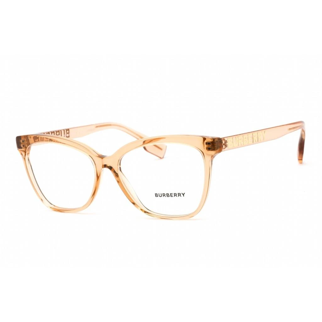 商品Burberry|Burberry Women's Eyeglasses - Full Rim Cat Eye Brown Plastic Frame | 0BE2364 3779,价格¥816,第1张图片