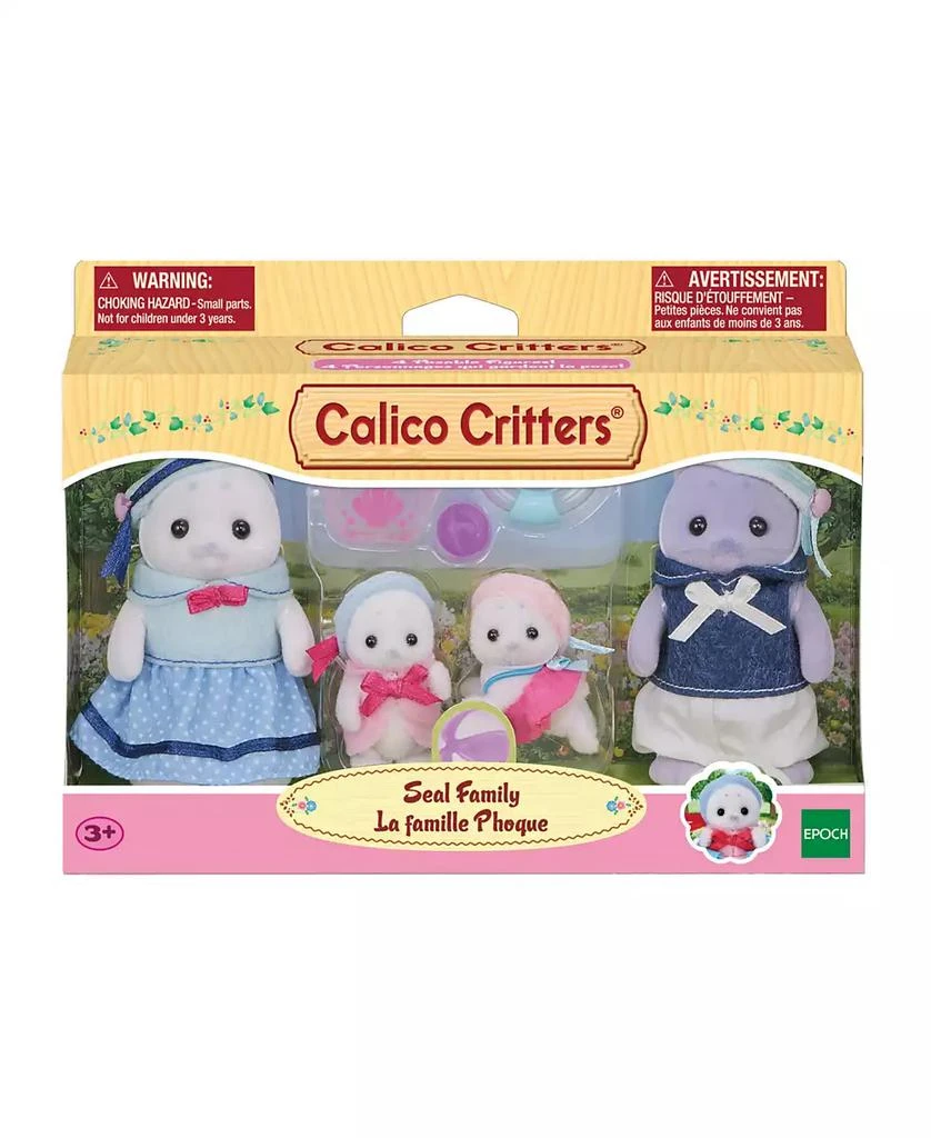 商品Calico Critters|Seal Family A Set of 4 Collectible Doll Figures,价格¥135,第2张图片详细描述