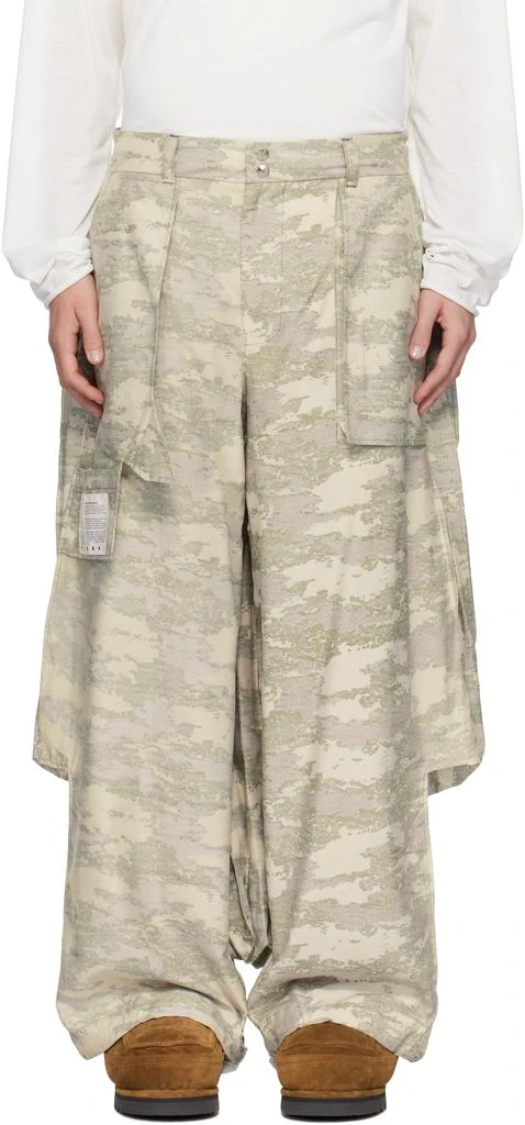 商品YAKU|卡其色 Amoc Combat 工装裤,价格¥6768,第1张图片