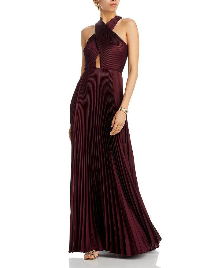 商品A.L.C.|Athena Pleated Cutout Gown - 150th Anniversary Exclusive,价格¥5923,第1张图片