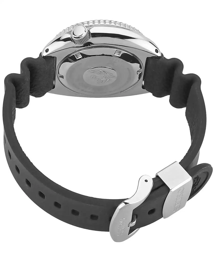 商品Seiko|Men's Automatic Prospex Diver Black Silicone Strap Watch 45mm,价格¥3762,第3张图片详细描述