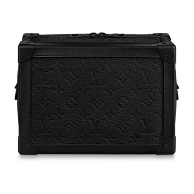 商品Louis Vuitton|【预售】 男士 单肩包 Soft Trunk 链条包  M55700/Black LVU96PT6BCK,价格¥27869,第1张图片