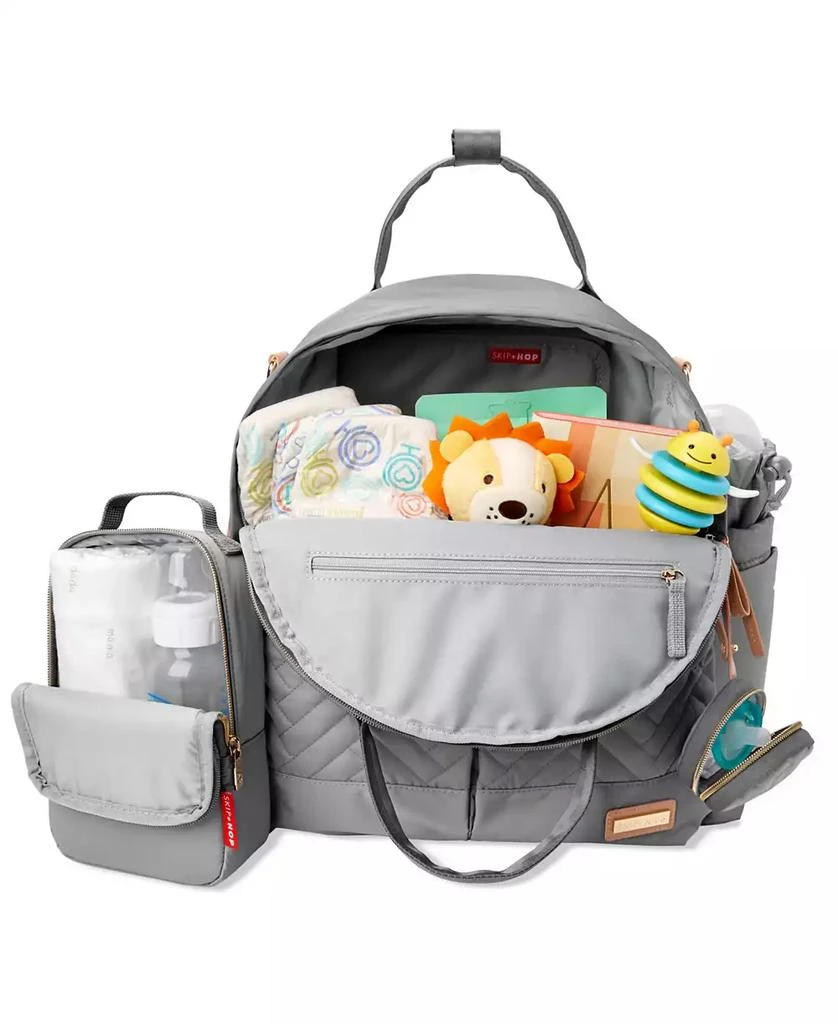商品Skip Hop|Suite Convertible Diaper Backpack, 6 Piece Set,价格¥741,第4张图片详细描述