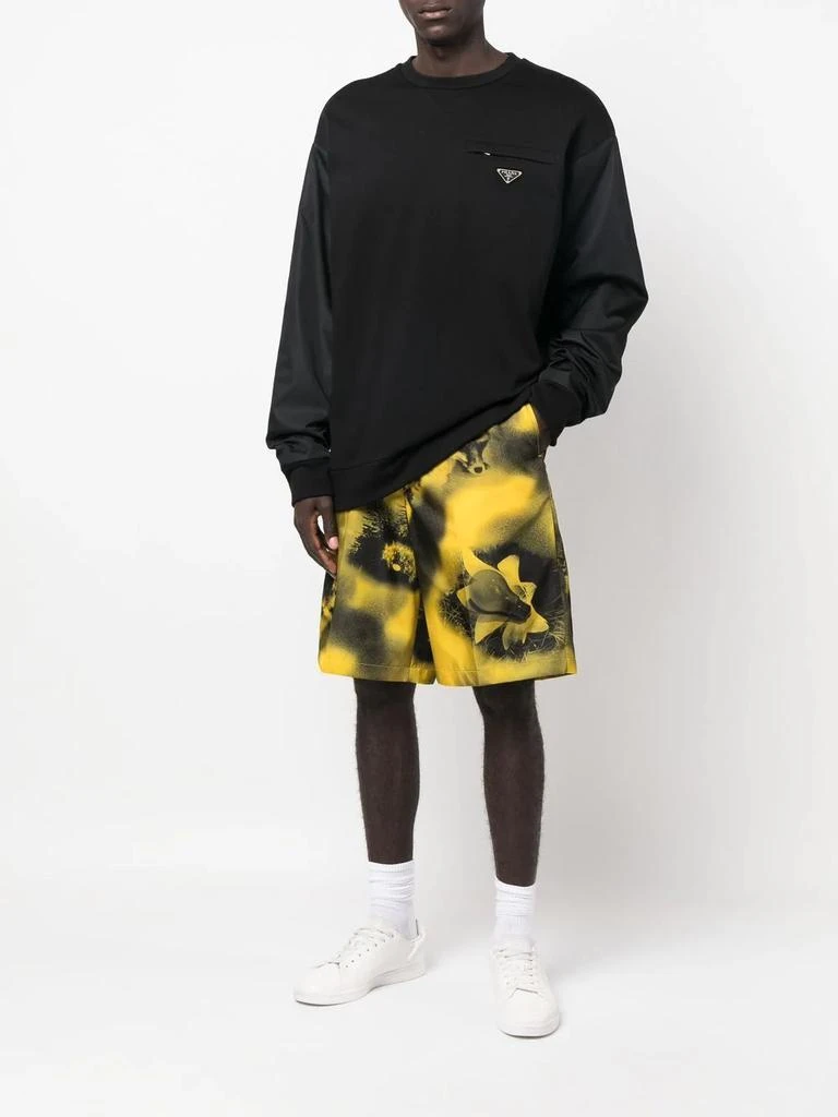 商品Prada|PRADA logo plaque sweatshirt,价格¥6704,第2张图片详细描述