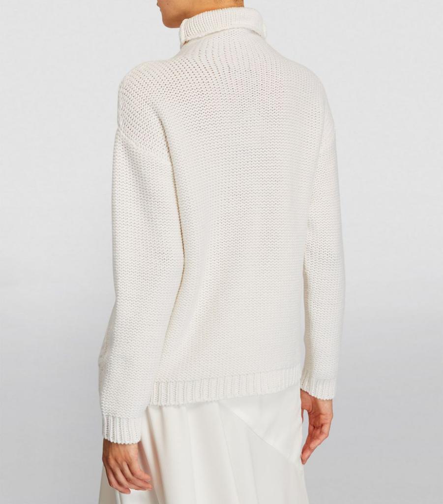 商品Kiton|Cable Knit Rollneck Sweater,价格¥13078,第6张图片详细描述