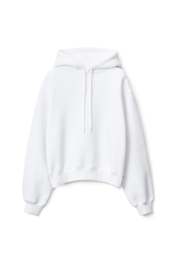 PUFF LOGO HOODIE IN STRUCTURED TERRY商品第1张图片规格展示