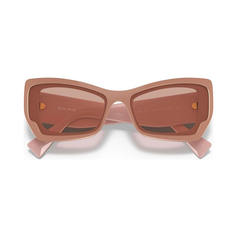 商品Miu Miu|Women's Sunglasses MU 07XS,价格¥1503,第5张图片详细描述