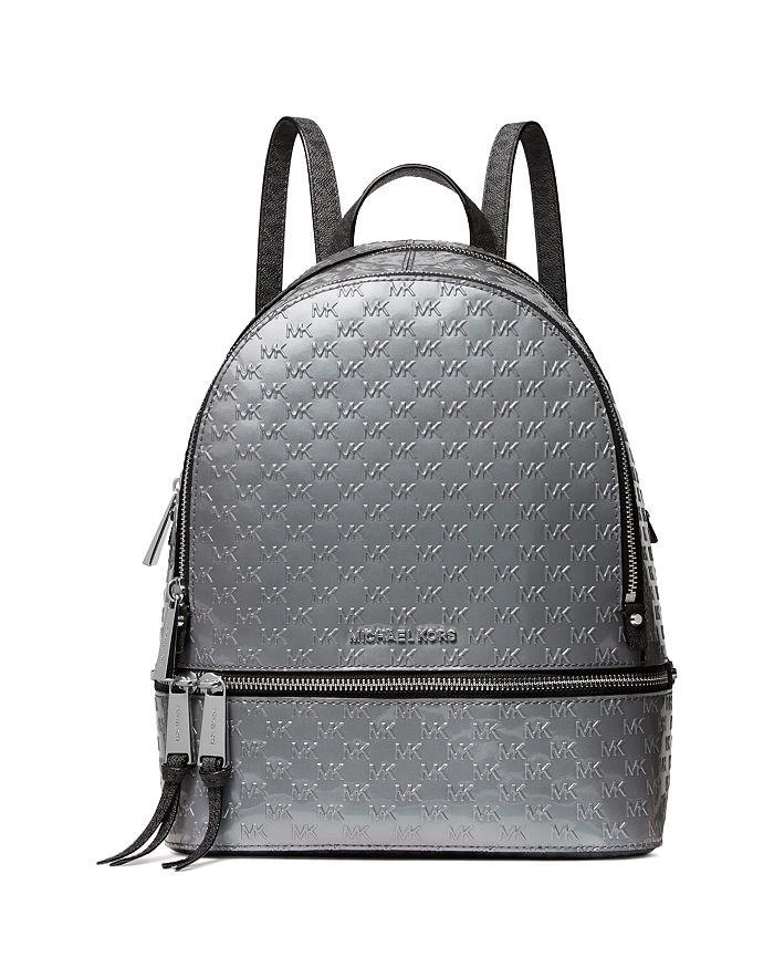 商品Michael Kors|Rhea Medium Logo Leather Backpack,价格¥1229,第1张图片