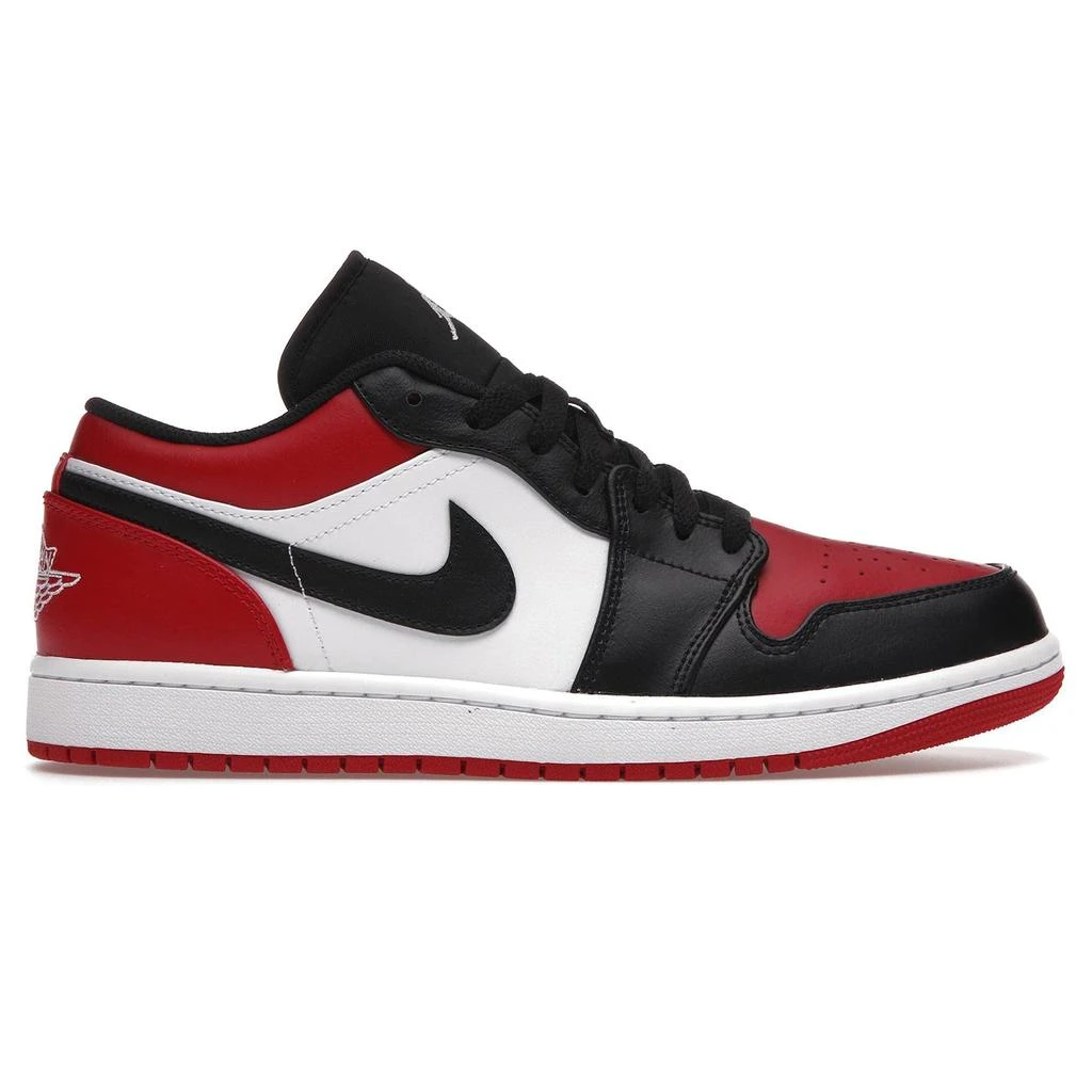 商品Jordan|男款 Air Jordan 1 Low 黑红脚趾,价格¥1353,第1张图片