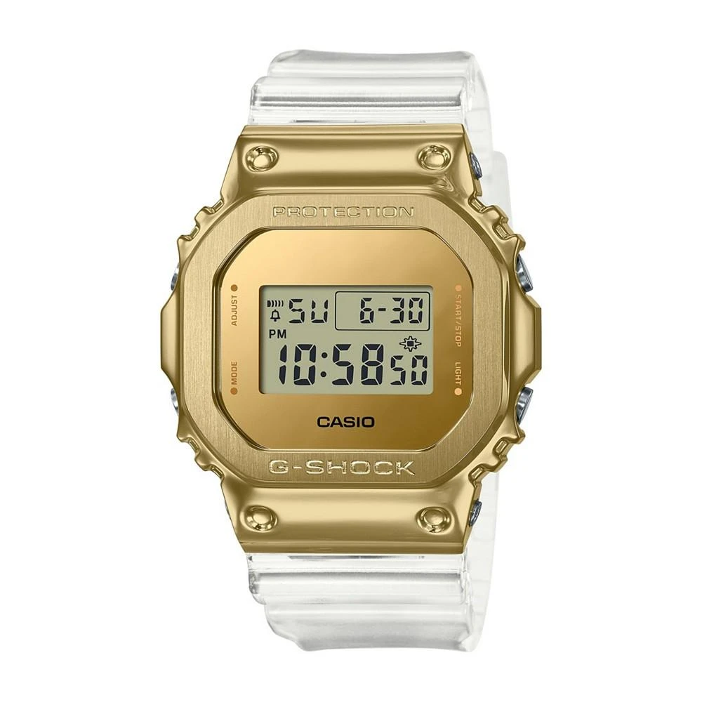 商品G-Shock|Men's Digital White Resin Strap Watch 43mm GM5600SG-9,价格¥1650,第1张图片