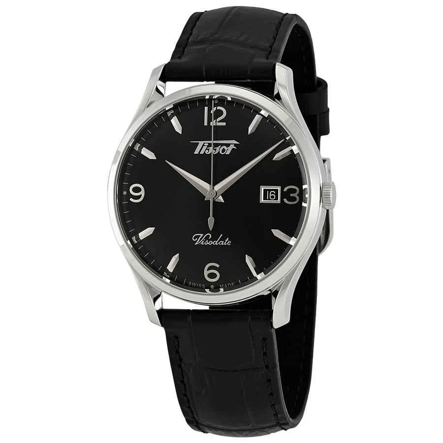 商品Tissot|Heritage Visodate Quartz Black Dial Men's Watch T118.410.16.057.00,价格¥1342,第1张图片