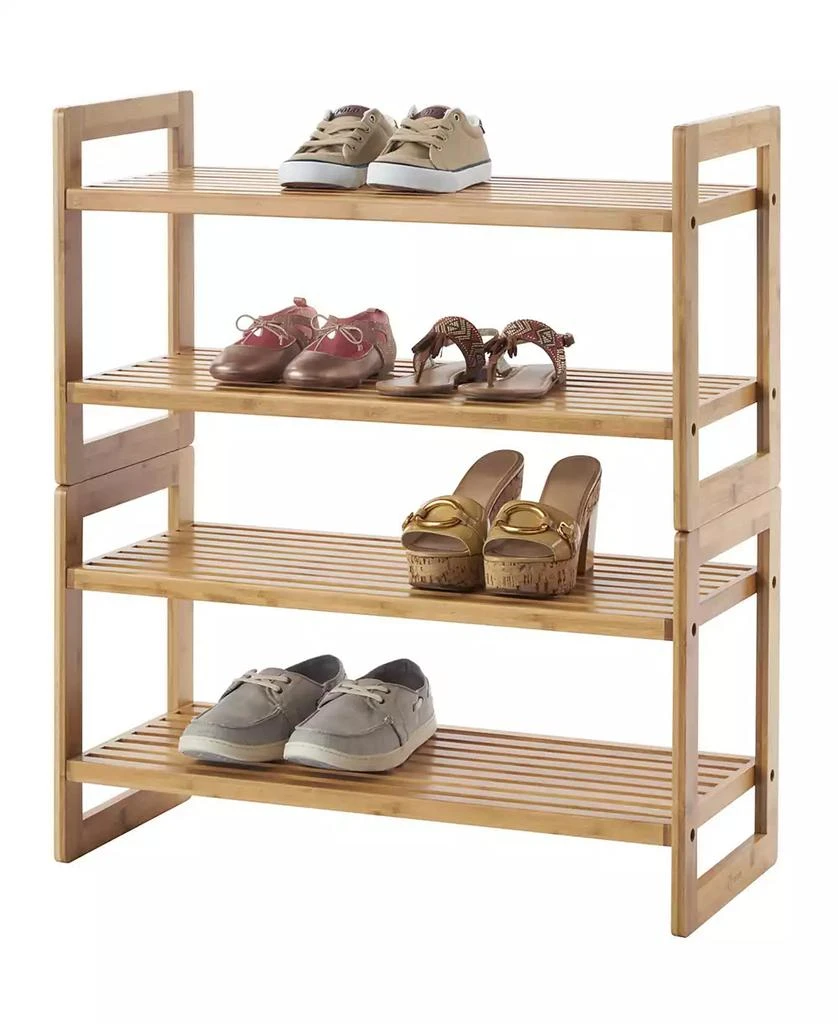 商品TRINITY|Bamboo Shoe Rack, Pack of 2,价格¥1089,第2张图片详细描述