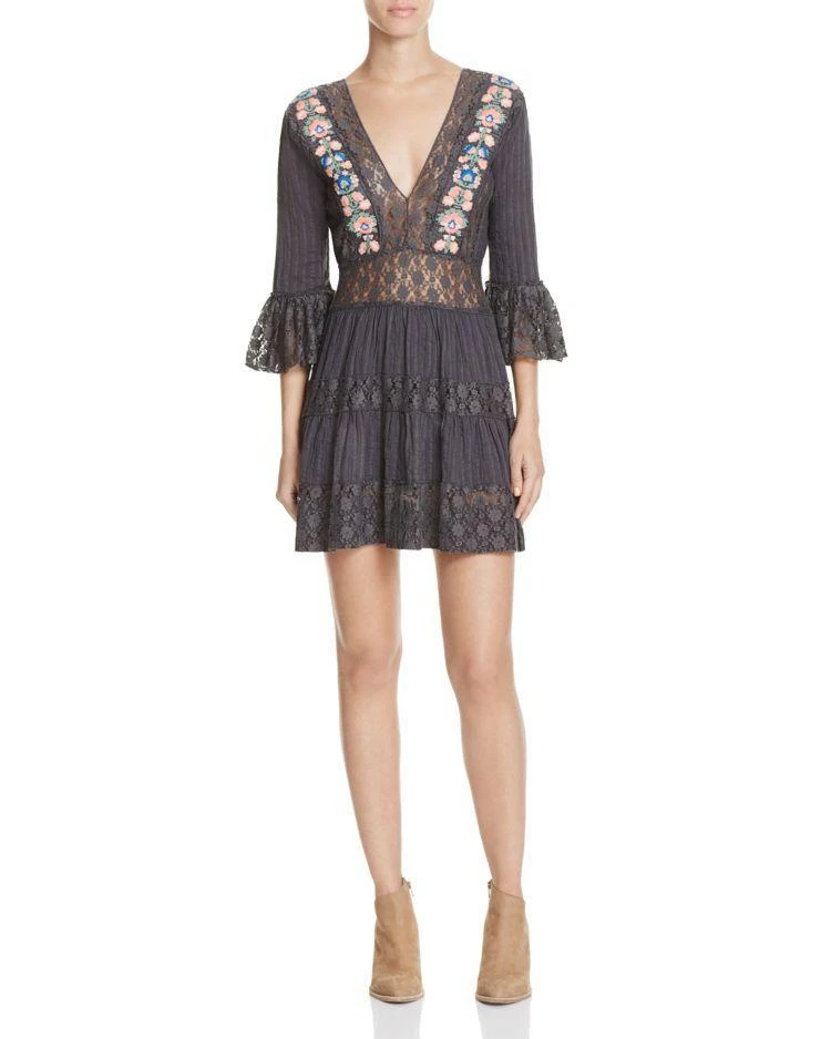 商品Free People|Free People Antiquity Mini Dress,价格¥458,第1张图片