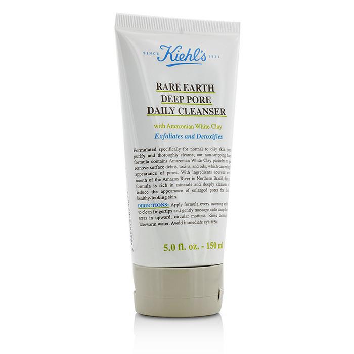 Kiehl's 亚马逊白泥净致洁面乳 深层清洁洗面奶 收缩毛孔控油 150ml/5oz商品第2张图片规格展示