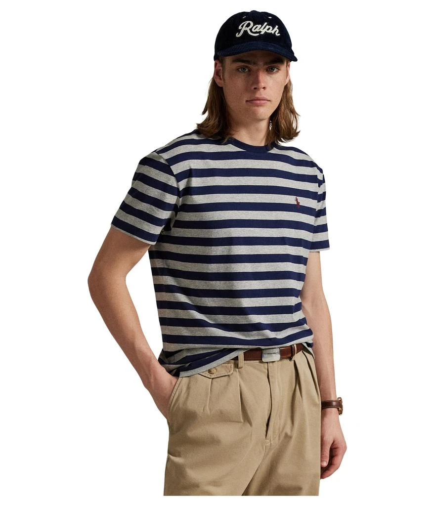 商品Ralph Lauren|Short Sleeve Striped Crew Neck T-Shirt,价格¥443,第1张图片
