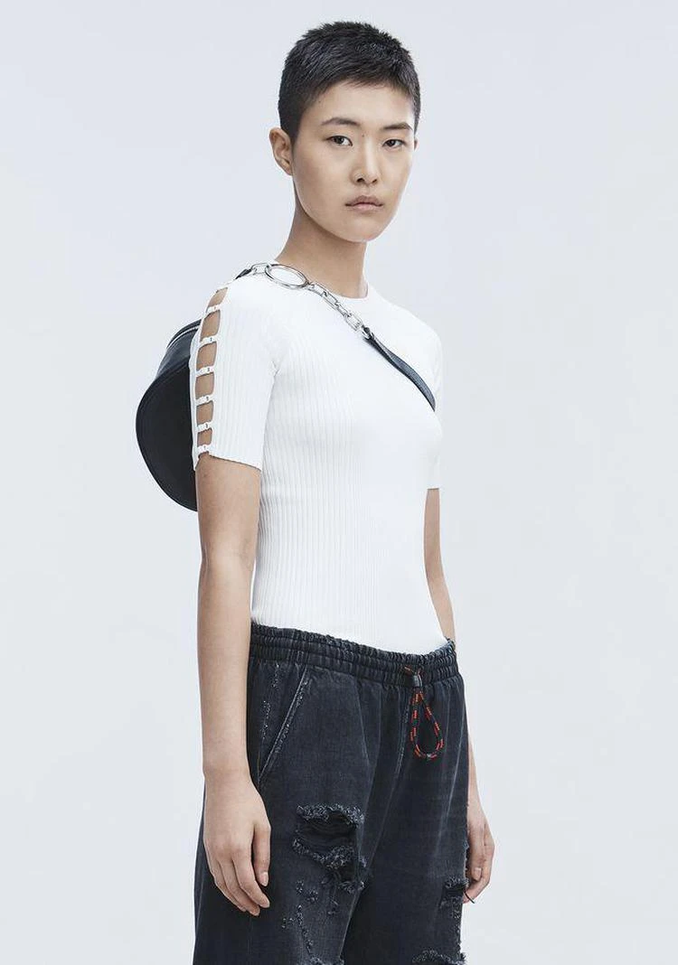 商品Alexander Wang|BRA STRAP RAGLAN TEE,价格¥979,第3张图片详细描述