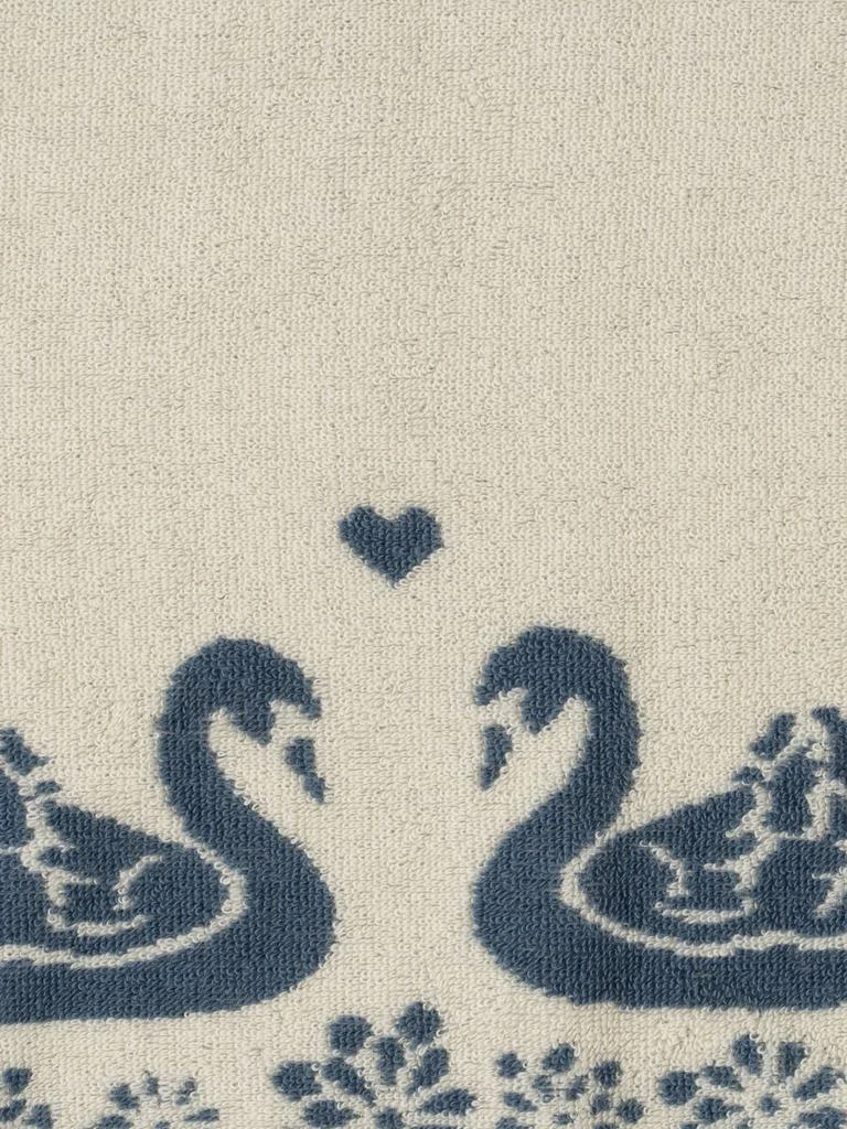 商品Konges Slojd|Baby Swan Terry Towel in Blue,价格¥264,第4张图片详细描述