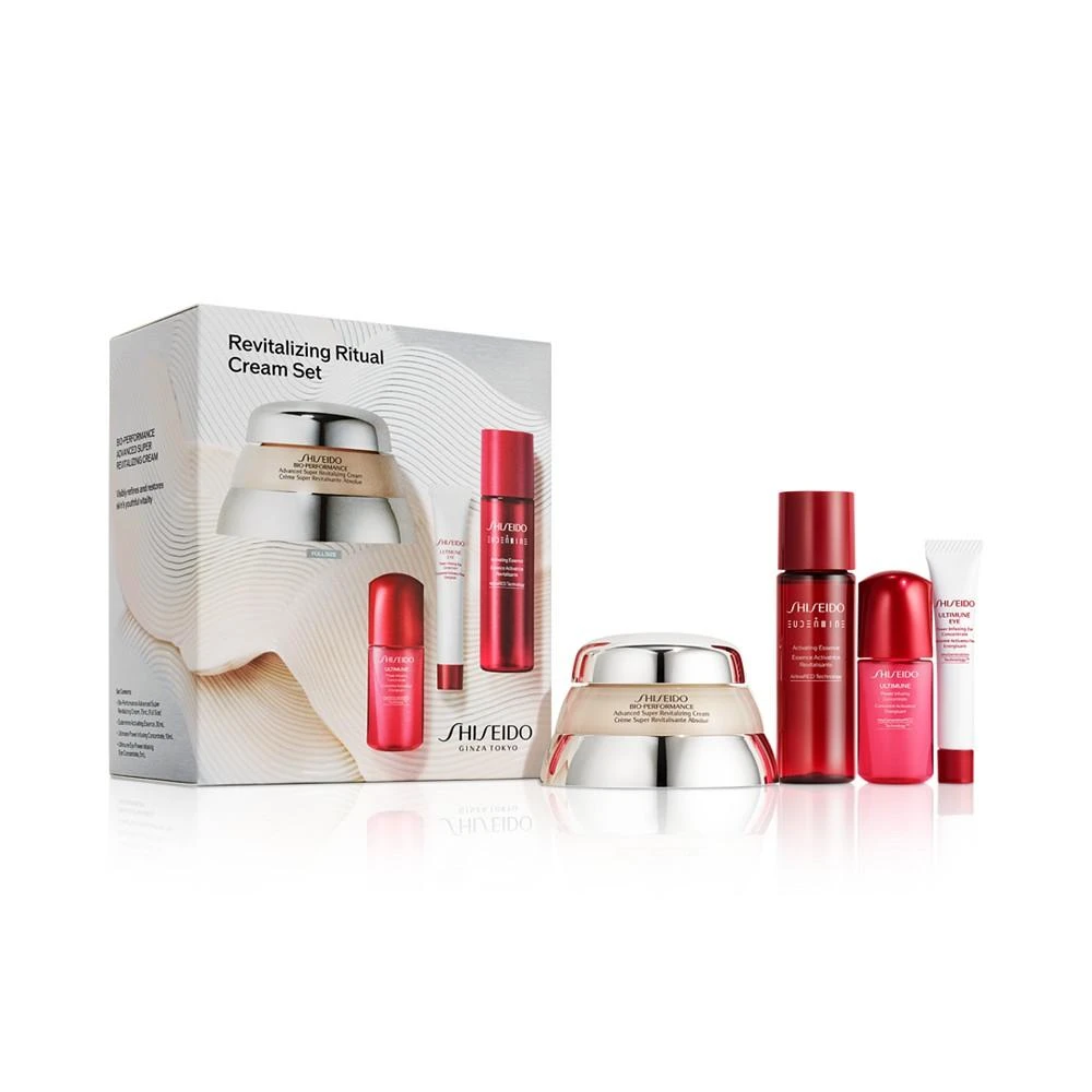 商品Shiseido|4-Pc. Revitalizing Ritual Cream Set,价格¥814,第1张图片