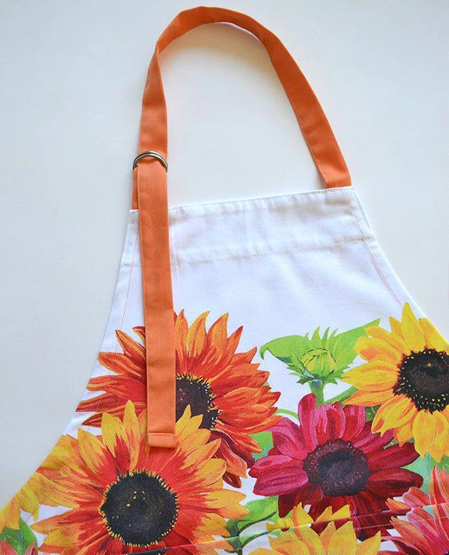 商品Paint & Petals|Sunflower Apron,价格¥227,第2张图片详细描述