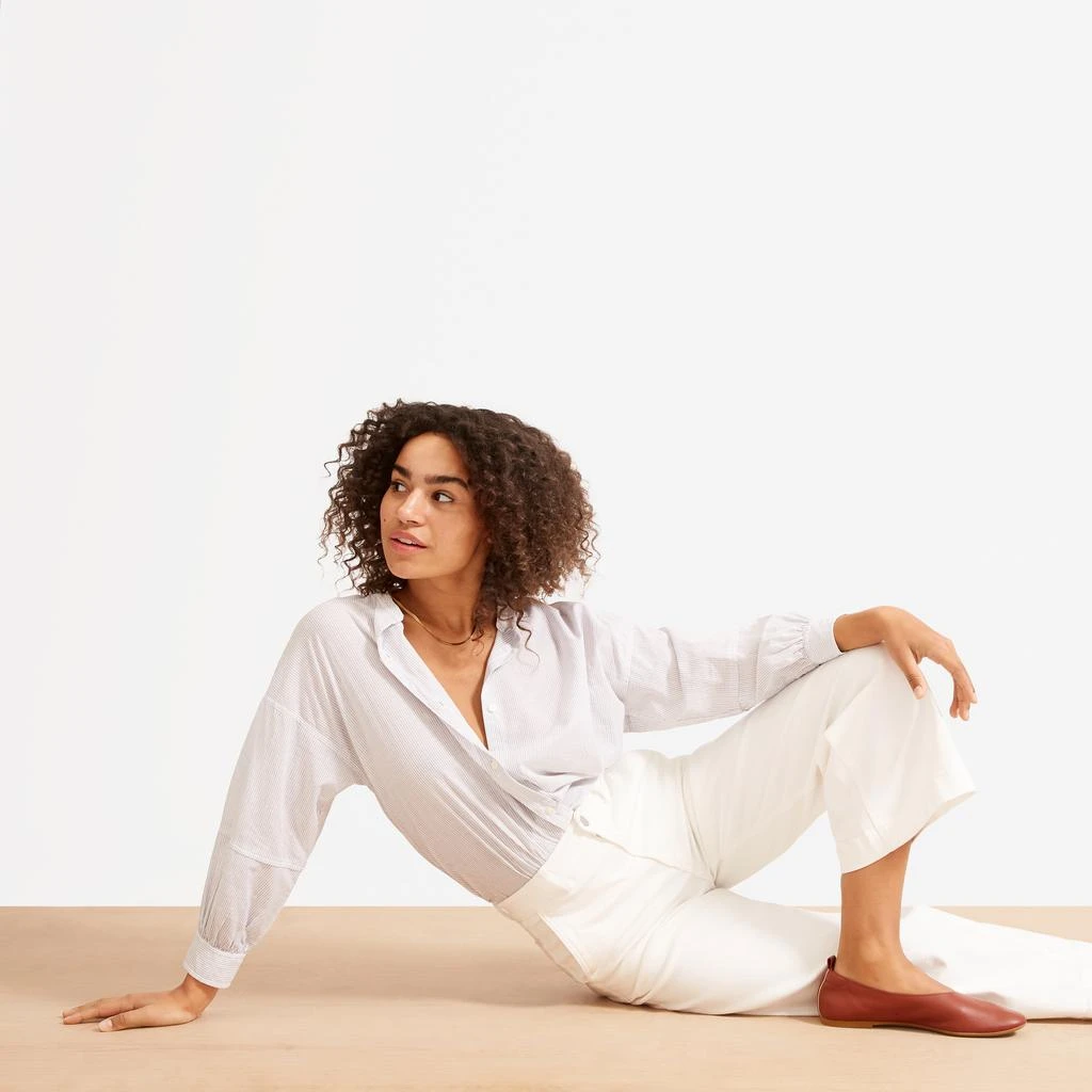 商品Everlane|Everlane 阔腿九分裤,价格¥501,第4张图片详细描述