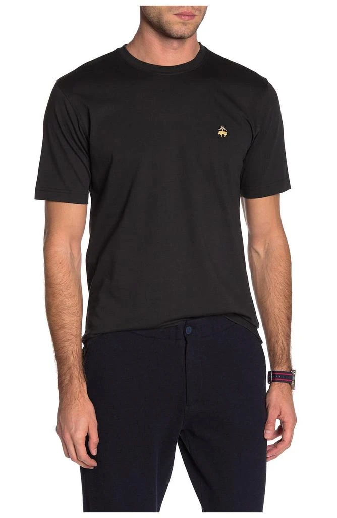 商品Brooks Brothers|布克兄弟男士 纯色棉质T恤,价格¥148,第1张图片