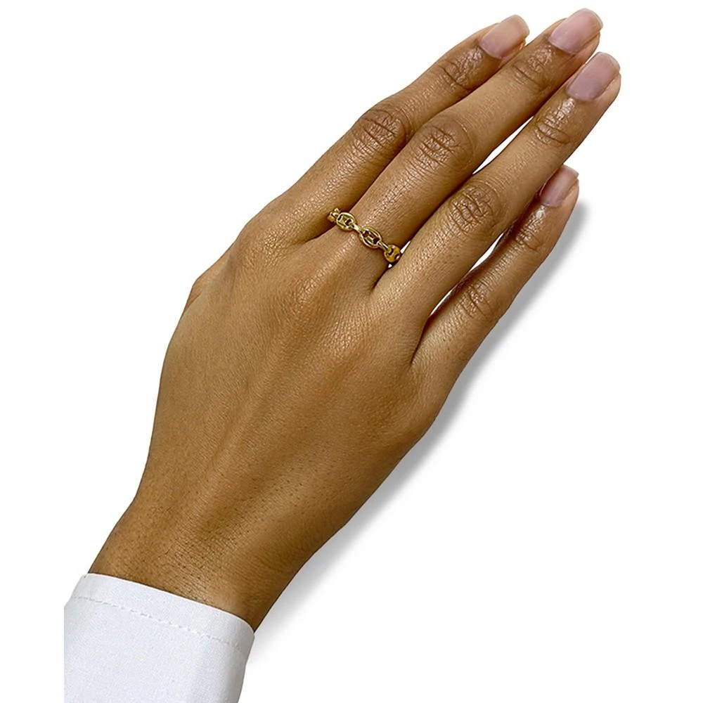 商品ADORNIA|Gold-Tone Water-Resistant Mariner Band Ring,价格¥169,第3张图片详细描述