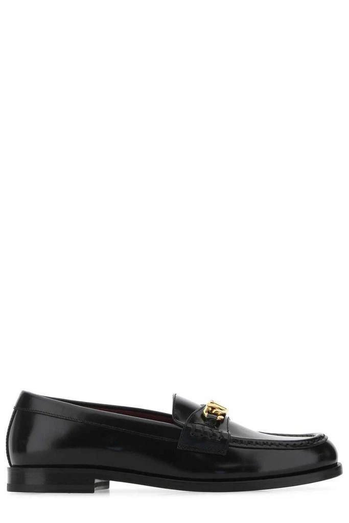 商品Valentino|Valentino	VLogo Chained Slip-On Loafers,价格¥3472,第1张图片