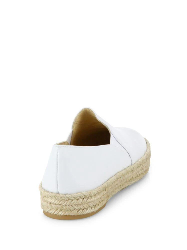 商品Stuart Weitzman|Nugal Leather Espadrille Skate Sneakers,价格¥1104,第2张图片详细描述