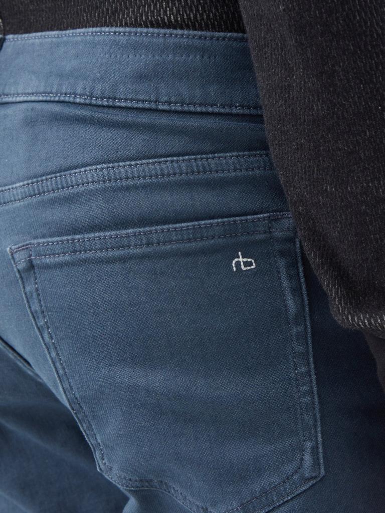 Fit 2 brushed cotton-blend slim-leg jeans商品第4张图片规格展示