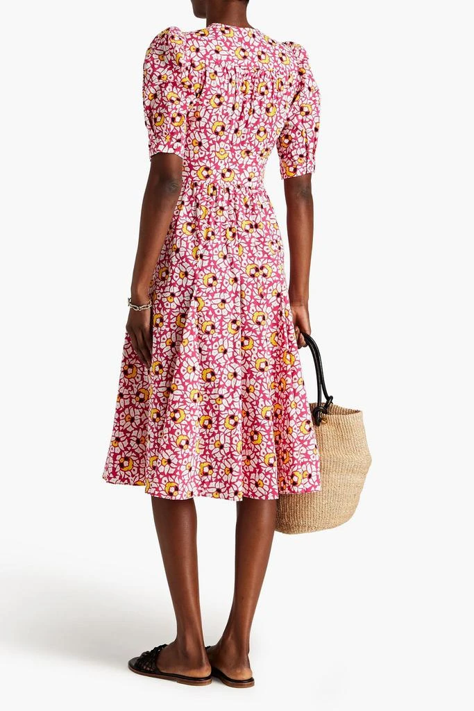 商品Diane von Furstenberg|Melissa printed stretch-cotton poplin midi dress,价格¥1892,第3张图片详细描述