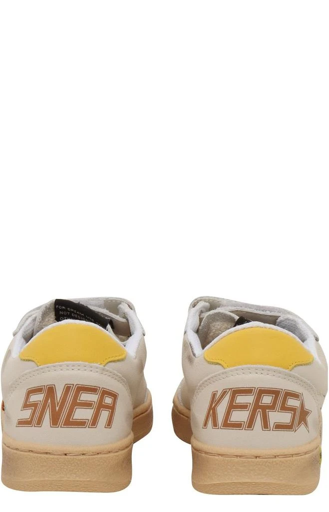 商品Golden Goose|Golden Goose Kids Ball Star Logo Printed Sneakers,价格¥1093,第3张图片详细描述