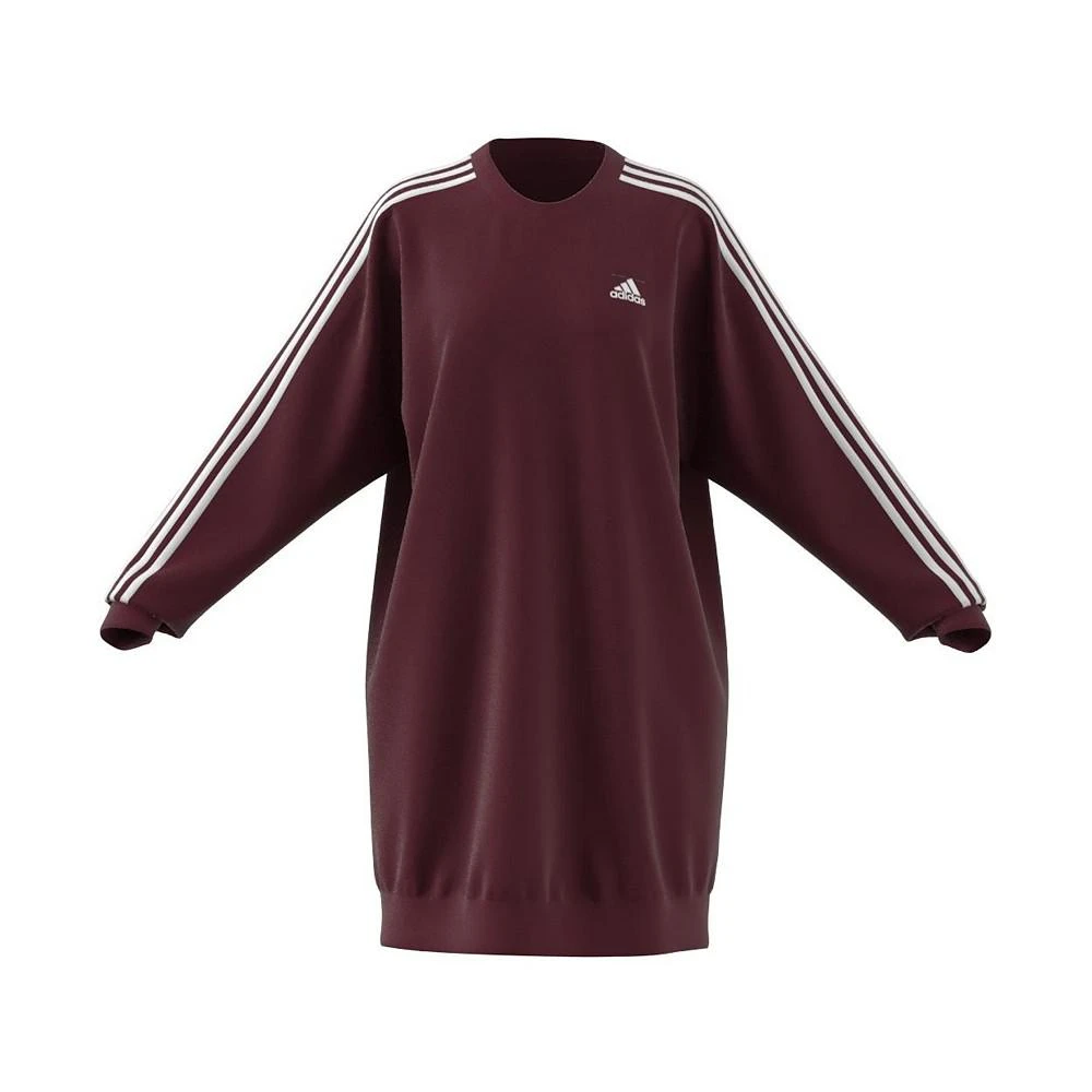 商品Adidas|Women's Essentials 3-Stripes Crew Neck Cotton Dress,价格¥521,第1张图片