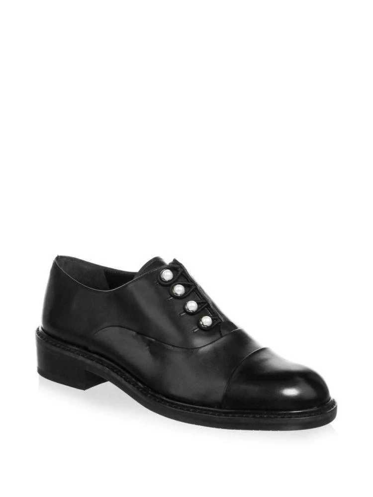 商品Stuart Weitzman|Mrspat Brando 真皮皮鞋,价格¥1183,第1张图片